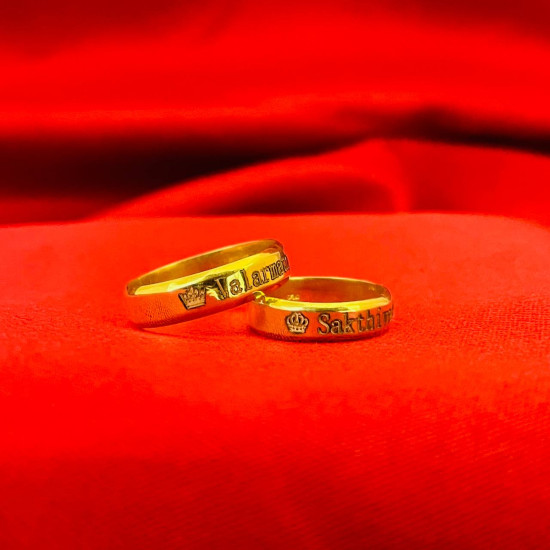 Round ring sales with name
